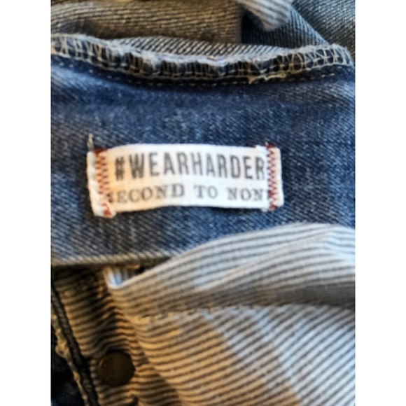 TK Axel Jeans Mens 36x30 Slim Bootcut Denim Distressed Light Wash - Picture 5 of 11